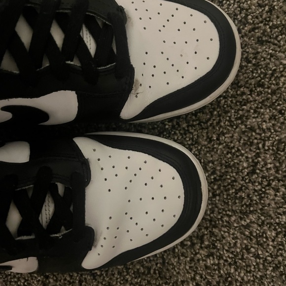 Goat panda dunks Nike authentic barely creased worn a few times good condition - Picture 5 of 5